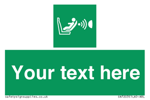 Custom safe condition child seat presence orientation detection system